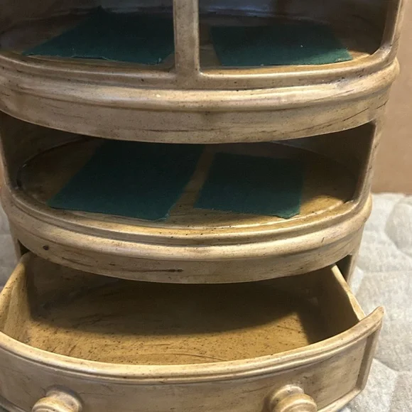 Vintage Rare Ceramic Jewelry Box